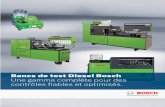 Bancs de test Diesel Une gamme complète pour des … · 1 Bancs de test Diesel Bosch Une gamme complète pour des contrôles fiables et optimisés.