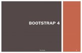 Bootstrap 4 4.pdfKoristi HTML, CSS i JavaScript Mobile first strategy Najnovija verzija: Bootstrap 4 Veb dizajn 2 RESPONSIVE WEB DIZAJN CDN Bez instalacije već preko Content Delivery