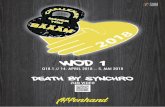 WOD 1 - cdn03.myboxlog.com · WOD 1 DEATH BY SYNCHRO ZUM VIDEO Q18.1 // 14. APRIL 2018 – 5. MAI 2018 A service of myBoxLog Leaderboard