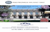 SELF ATTI DEL CONVEGNO - AICIng · ATTI DEL CONVEGNO. 2 ... P24 Vitiello, Giuseppe On the morphological, structural and charge transfer ...