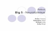 B5 - Neurotizismushomepage.univie.ac.at/martin.arendasy/B5 - Neurotizismus.pdf · B5 – Neurotizismus (Emotionale Stabilität) Wenig nachtragend Selbst-beherrscht Auf andere leicht