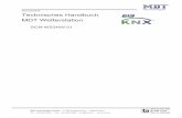 MDT THB Wetterstation · Technisches Handbuch Wetterstation SCN‐WS3HW.01 MDT technologies GmbH • 51766 Engelskirchen • Papiermühle 1 Tel.: +49-2263-880 • Fax: +49 ...