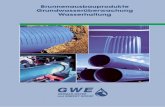 Brunnenausbauprodukte Grundwasserüberwachung …€¦ · Normen, Richtlinien und Empfehlungen (DIN, DVGW, KTW, WHG etc.) ... Dichte ca. g/cm3 1,4 DIN 53479 Streckspannung ca. N/mm2