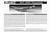 AC-47D Gunship 04926-0389 - manuals.hobbico.commanuals.hobbico.com/rvl/80-4926.pdf · AC-47D Gunship 04926-0389 ©2015 BY REVELL GmbH. A subsidiary of Hobbico, Inc. PRINTED IN GERMANY