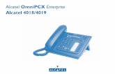 Alcatel OmniPCXEnterprise Alcatel 4018/4019 - phonet.it 4018-4019 Manuale.pdf · Alla scoperta del vostro telefono 6 Alcatel 4018 Telephone Microtelefono Tasti audio Tasti funzione