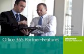 Office 365 Partner-Features - rakoellner.de · Inhalt 1. Zugriff auf Office 365 IUR und Partner-Features a. Erstmalige Anmeldung b. Upgrade von Office 365-Testversionen und Aktivierung