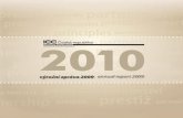annual report 2009 - icc-cr.cz · výroční zpráva 2009 annual report 2009. ... ICC vytváří pravidla, ... (URDG 758) Incoterms® 2010