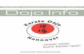 Dojo Info - karate-dojo-hannover.de · Heft 2010 Karate Dojo Hannover von 1976 e.V. Dojo Info mmer schön aus!“