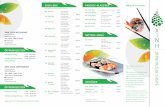 Xinh Speisekarte Faltblatt DA - Start - Xinh Sushi · 303 Tamago jap. Omelett 3,50 f 304 Maguro Thunﬁ sch 4,00 f ... 203 Shinko Maki Rettich 3,00 f 204 Avocado Maki Avocado 3,00