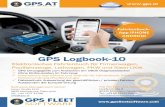 A4 Logbook-10 elektronisches Fahrtenbuch GPS Fleet …gpsfleetsoftware.com/images/gps/downloads/gpsfleetsoftware_logboo… · Vorteile des Logbook-10 Logbook-10 OBD2 GPS Ortungsgerät-----o