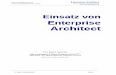 Enterprise Architect - SparxSystems Europe · Serie: Verwe Serie: Verwendung von EA Enterprise Architect Artikel: Unternehmensweiter Einsatz UML 2 Case Tool by Sparx Systems