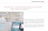 neXuS / raDioonkologie · betrieben werden kann und die IMRT-Bestrahlungstechniken unterstützt. recorD & verify Die elektronische Patientenakte ist das Herzstück der Radioonkologie.