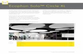 Ecophon Solo™ Circle XL Circle XL-PRODUCT-DE.pdf · Montageskizze (M290) für ecophon solo circle Xl siehe Materialspezifikation abhängung mit connect justierbaren seilabhängern