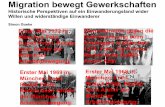 Migration bewegt Gewerkschaften - igbau.de · Staatliche Kategorisierungen von Migration – Sagen nichts über Migrationsmotiv aus