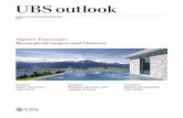 UBS outlook -  · UBS outlook 3 Editorial Lust auf Ferien – Lust auf die Schweiz! Geschätzte Leserin, geschätzter Leser Die Schweiz ist ein Tourismuspionier. Seit ...