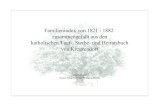 Familienindex 1821 - 1882 Kreuzendorf Vorabversion€¦ · Familienindex von 1821 - 1882 aufgeführt von zusammengefaßt aus den katholischen Tauf-, Sterbe- und Heiratsbuch von Kreuzendorf