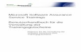 Microsoft Software Assurance Service Trainings ...img2.insight.com/graphics/de/vendor/microsoft/training_german.pdf · Microsoft Software Assurance Service Trainings Benutzerhandbuch