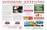 Wismar-Zeitung · „Sunlive Beauty Oase“ Ihre Adresse für Lebensenergie und Schönheit Wismar-Zeitung Informations- und Anzeigenblatt für die Hansestadt Wismar und ...