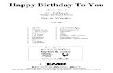 Happy Birthday To You - alle-noten.de · Stevie Wonder EMR 9059 ... Happy Birthday To You (Wonder) N° EMR Blasorchester Concert Band EMR 11146 EMR 11273 EMR 10315 EMR 10952 EMR 11124