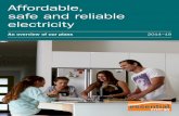 Affordable, safe and reliable electricity A.1_Customer... · and this work is funded by you through your ... customers and stakeholders is important, ... and the public when working