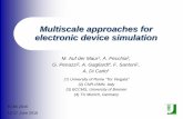 Multiscale approaches for electronic device simulation · Multiscale approaches for electronic device simulation ... quantum dot Want to have ... “Electron tomography and holography