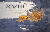 XVIII - covll.catcovll.cat/COVLL/userfiles/COVLL/file/anembe_programa_oficial_2013.pdf · Programa Científico del Congreso 3 Horarios 14 Comunicaciones Orales 18 Sesión satélite