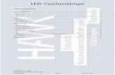 LED-Taschenlampe - hawk-hhg.de€¦ · LED-Taschenlampe HAWK HHG; Fakultät Naturwissenschaften und Technik In Göttingen 3 von 9 Daniel Freier Funktion Der Kondensator wird über