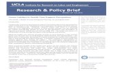 tute for Research on Labor and Employment Research Policy ... · Ins tute for Research on Labor and Employment Research & Policy Brief ...