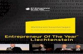EY Entrepreneur Of The Year€¦ · 2 Entrepreneur Of The Year™ Liechtenstein 2016/2017 Inhaltsverzeichnis 3 Der Startschuss 4 Ein Award, ein Programm, eine Haltung 6 Der Wettbewerb