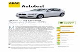 Autotest - ADAC: Allgemeiner Deutscher Automobil-Club€¦ · Autotest BMW 116d Efficient Dynamics Edition (DPF) Fünftürige Schräghecklimousine der unteren Mittelklasse (85 kW