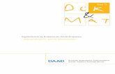 Ergebnisbericht zur Evaluation des DAAD-Programms ... · Referat „Monitoring, Evaluation und Studien ... IPAD Interview mit einem Vertreter bzw. einer Vertreterin des Pädagogischen