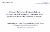 Strategy for extending sanitation services by an ...gcus.jp/wp/wp-content/uploads/2011/10/01-Strategy-for-extending... · Strategy for extending sanitation services by an integrated