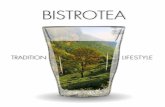 BISTROTEA · TEA TIPIS.....8-9 KING SIZE TEA BAGS ... KINGSIZE TEA BAGS Tea for two. Schwarzer Tee: Bio High Grown Ceylon Tea Grüner Tee: