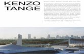 KENZO - schwartz.arch.ethz.ch€¦ · die wichtigsten Bauten von Kenzo Tange in Japan und untersucht die sein Schaffen kennzeichnende Beeinflussung von technologischen und