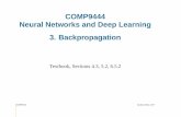 COMP9444 Neural Networks and Deep Learning 3 ...cs9444/17s2/lect/1page/03...COMP9444 Neural Networks and Deep Learning 3. Backpropagation Textbook, Sections 4.3, 5.2, 6.5.2 COMP9444