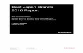 Best Japan Brands 2016 Report - interbrandjapan トップ · has released its Best Japan Brands 2016 report. The report, ... Brands are ‘business strategy brought to ... process
