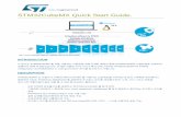 STM32CubeMX Quick Start Guide. - Evkit · 2016-09-19 · - 모든 STM32 포트폴리오를 포함하고 있숦 Microcontroller 를 솋게 선택 . - 그래픽한 인터페이솔 환경숷서