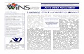 Looking Back—Looking Ahead - Norfolk Southern · Looking Back—Looking Ahead ... Page 2 WiNS Newsletter June 2012 ... Isaac Irby, trackman, Pittsburgh, Pa.; Larry ...