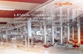 LEWA metering and mixing systems - LEWA - 펌프, 시스템 및 … · 2018-01-09 · LEWA metering and mixing systems Complete solutions from a single source. ... – Manual metering: