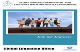 Study Abroad handbook for Students with diverse backgrounds Abroad Handbook... · Study Abroad handbook for Students with diverse backgrounds ... for Saint Mary’s Students with