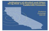 Tulare 2011 FINAL - ca-cpi.org of Alcohol and Other Drug Risk and Consequences for California Counties Tulare County _____ 2010