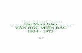 Tập IV - vietnamvanhien.net · hai mƯƠi nĂm vĂn hỌc miỀn bẮc 1954 - 1975 3 * hai mƯƠi nĂm vĂn hỌc miỀn bẮc 1954 – 1975 tập iv mục lục ...