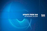 Update From SAS - Analytics, Business Intelligence and ... Group Presentation… · UPDATE FROM SAS MATT MALCZEWSKI, ... SAS Enterprise Guide ... > SAS Procedures > SAS Visual Analytics