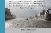 New Capabilities for Marine UXO Detection, Classification ... · New Capabilities for Marine UXO Detection, Classification and Information Management ... GPS r measurement system: