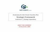 Developing the Safe Climate Transition Plan Strategic ... the Safe Climate Transition Plan Strategic Framework ... Crucible Carbon Pty Ltd). ... President of the Victorian Council