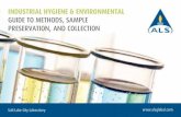INDUSTRIAL HYGIENE & ENVIRONMENTAL GUIDE TO … · industrial hygiene & environmental guide to methods, sample preservation, and collection ... divinyl benzene,