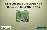 Cost Effective Conversion of Biogas to CNG · Cost Effective Conversion of Biogas to CNG Author: Chris Voell Subject: Renewable Natural Gas Keywords: renewable,natural,gas,conversion,biogas,cng
