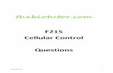 F215 Cellular Control Questions - thebiotutor Control Questions . ... The critical value of χ2 for this type of investigation with three degrees of freedom ... melanin production.