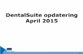 DentalSuite opdatering April 2015 - … 8 Udvidet tandrensning (ydelse 1452) Parodontalundersøgelse og diagnostik (ydelse 1415) Erstatter delvist PA-ydelserne 1420 og 1430