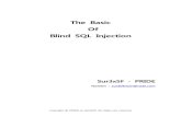 The basic of Blind SQL Injection-pride - hackerschool.orghackerschool.org/.../The_basic_of_Blind_SQL_Injection_PRIDE.pdf · Blind SQL Injection 은 평범한 SQL Injection 과 같이